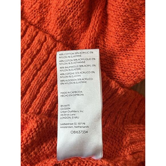 Anthropologie Maeve Polo Bell Sleeve Sweater Large 2151 - Picture 10 of 10